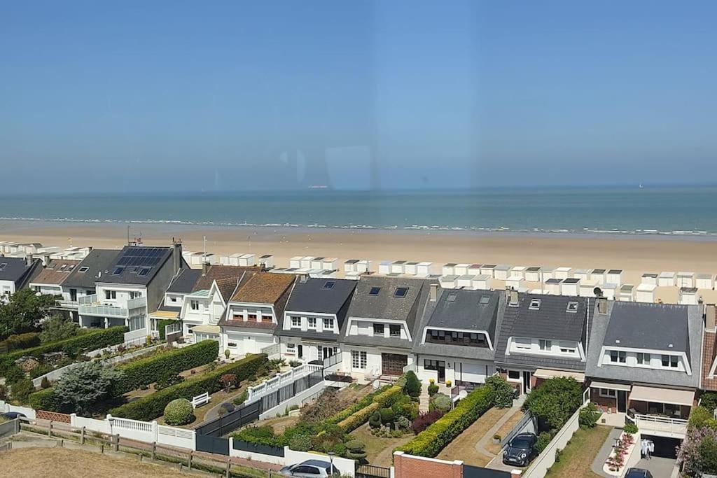 Le Clemenceau Appart-Calais Nord-Balcon-Plage Exterior photo
