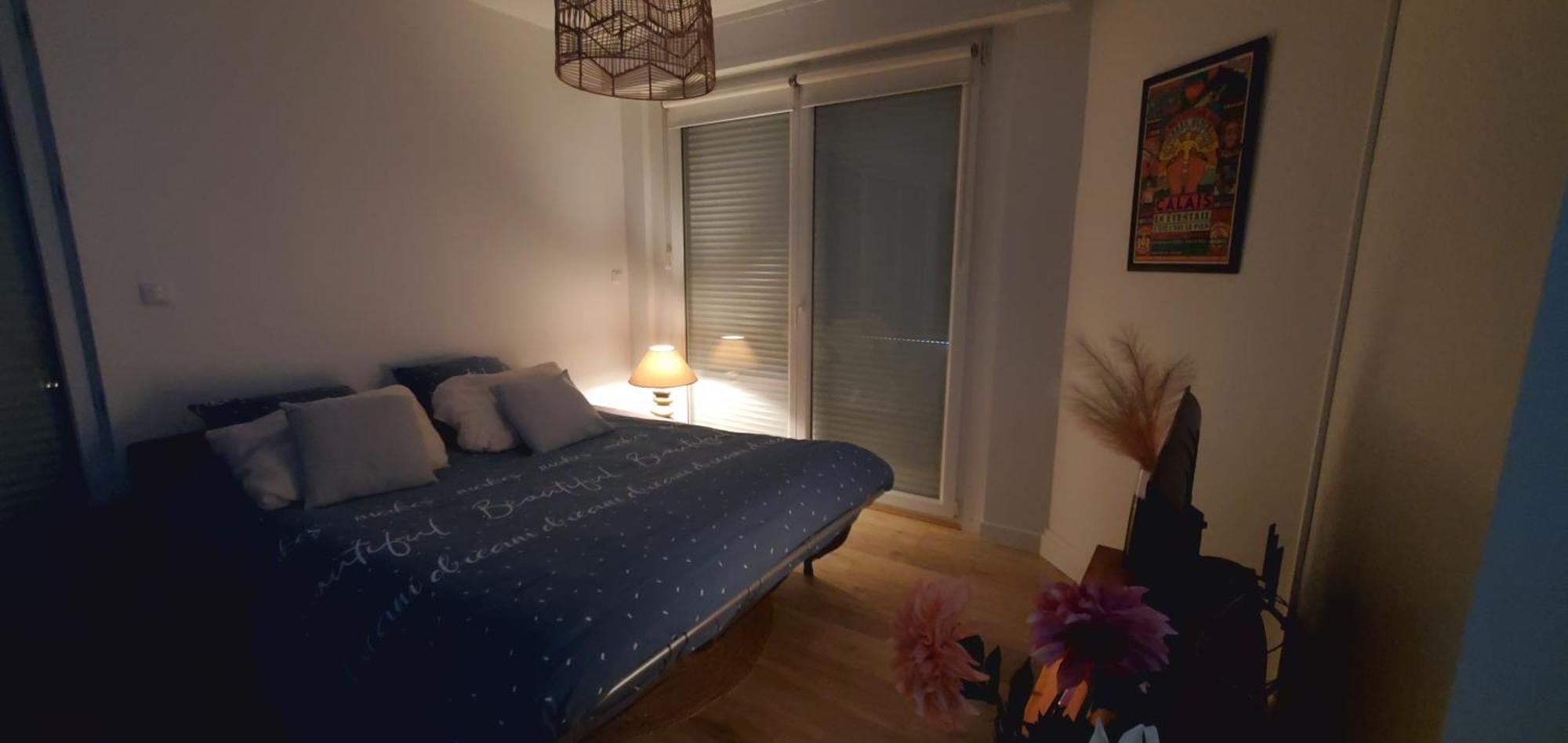 Le Clemenceau Appart-Calais Nord-Balcon-Plage Exterior photo