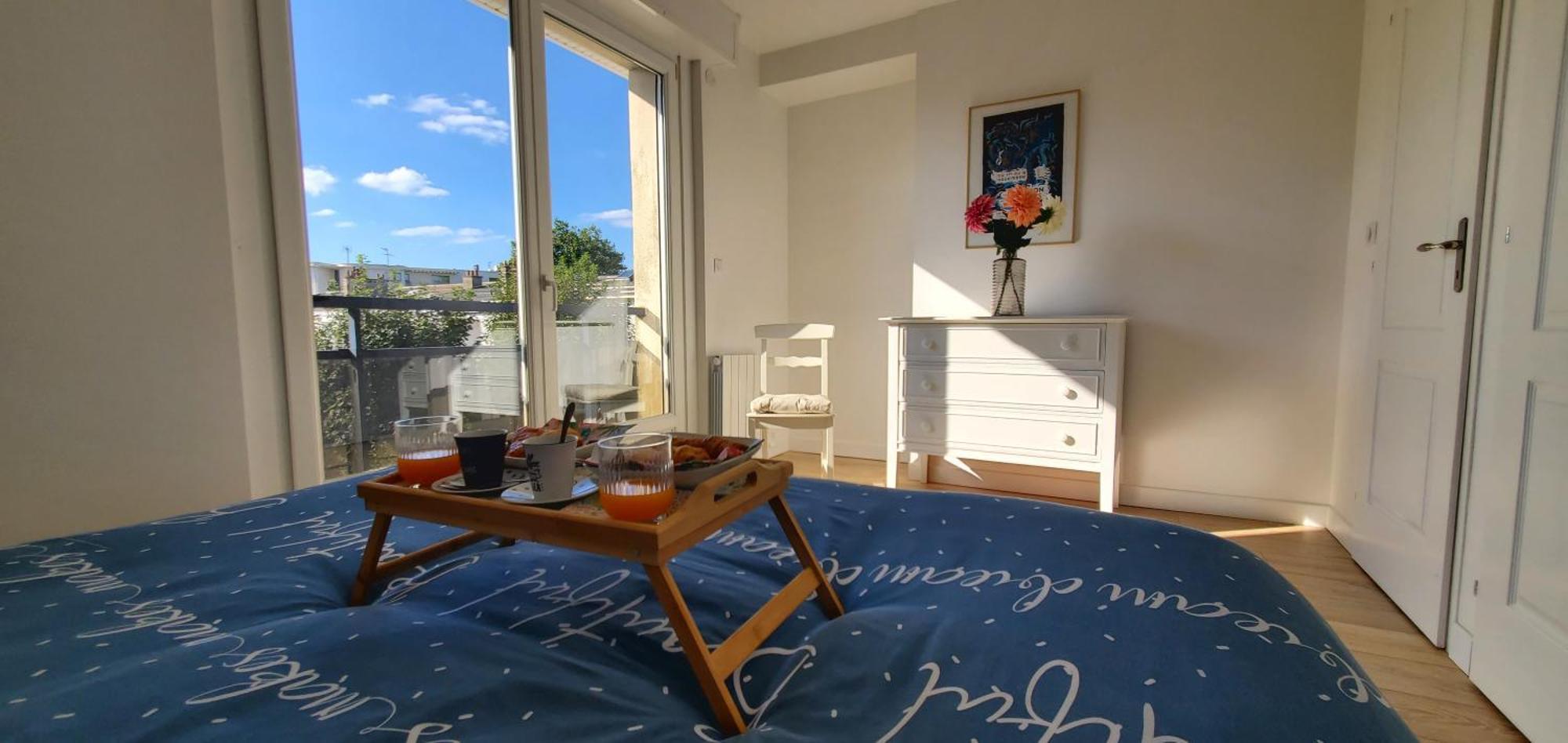Le Clemenceau Appart-Calais Nord-Balcon-Plage Exterior photo