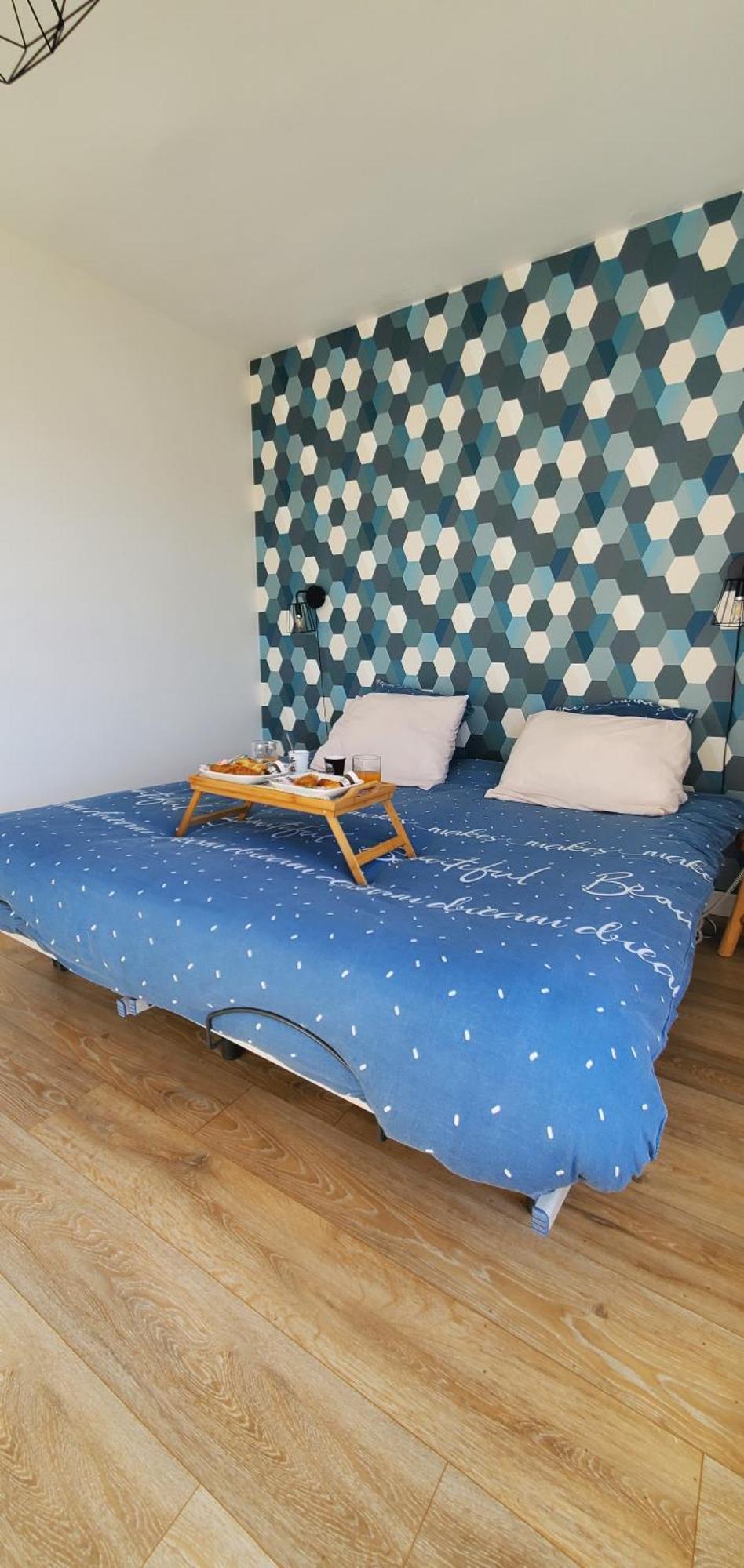 Le Clemenceau Appart-Calais Nord-Balcon-Plage Exterior photo